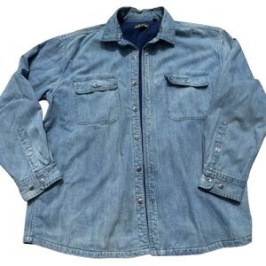 Orvis Fleece Lined Denim Shirt